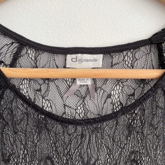 Dynamite Black Dress - Picture 2 of 5